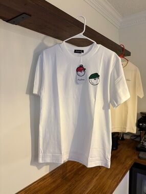 Malbon White T-Shirt Medium